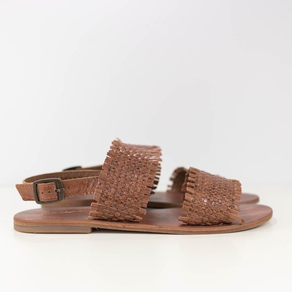 Splendid Thomas Woven Leather Sandals - Picture 2 of 14